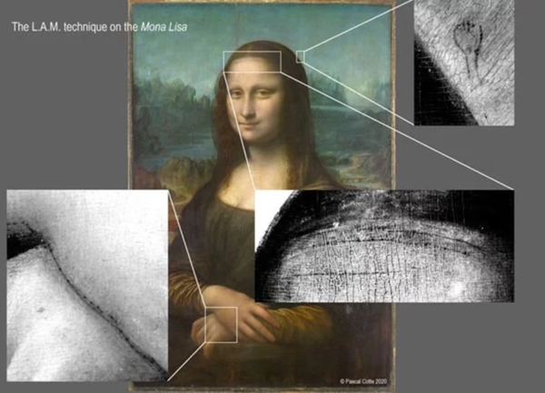  Sorprendente boceto que muestra lo que hay detrás de la Mona Lisa